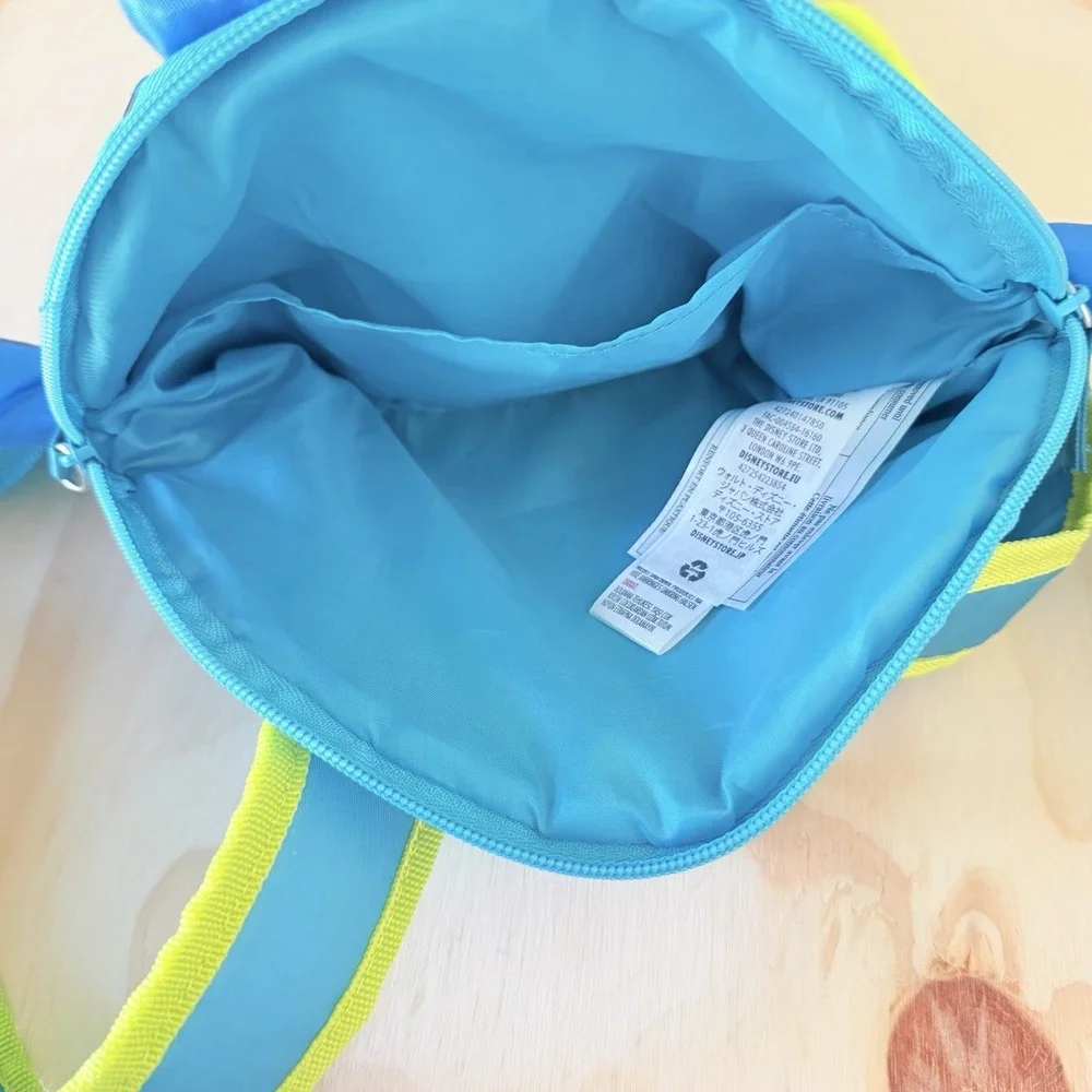 Disney Store Stitch Lilo & Stitch 3D Body Backpack School Lunch Bag